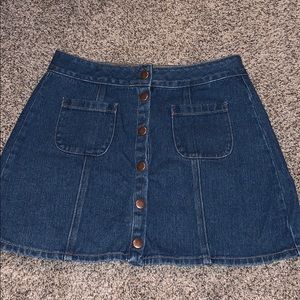 NWOT Brandy Melville jean skirt